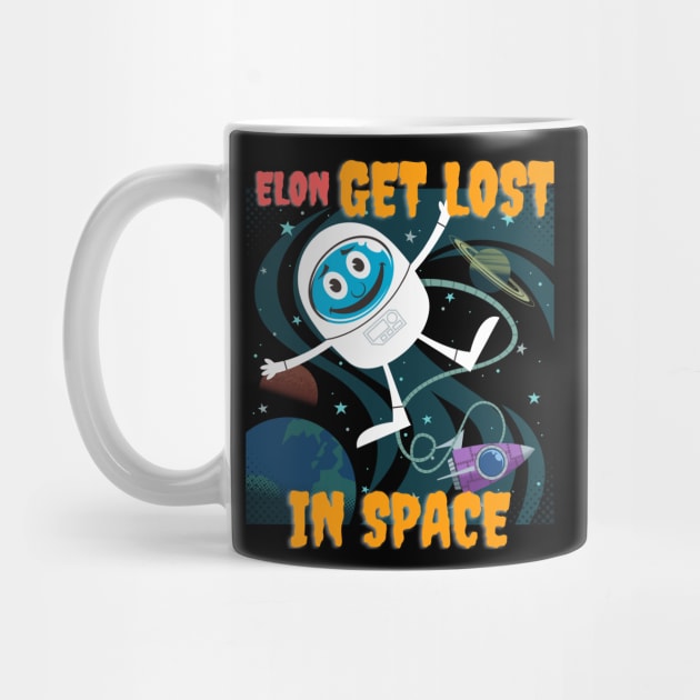 Elon GET LOST in space (astronaut) by PersianFMts